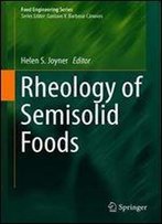 Rheology Of Semisolid Foods