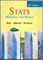 Stats: Modeling The World Nasta Edition Grades 9-12