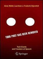 Your Post Has Been Removed: Tech Giants And Freedom Of Speech