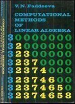 Computational Methods Of Linear Algebra