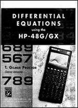 Differential Equations Using The Hp-48g/gx