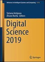 Digital Science 2019 (Advances In Intelligent Systems And Computing)