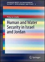 Human And Water Security In Israel And Jordan