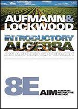 Introductory Algebra: An Applied Approach