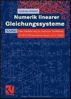 Numerik Linearer Gleichungssysteme