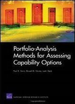 Portfolio-Analysis Methods For Assessing Capability Options