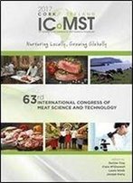 63rd International Congress Of Meat Science And Technology: Nurturing Locally, Growing Globally