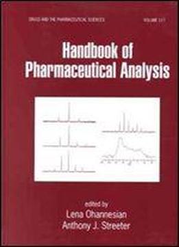 Handbook Of Pharmaceutical Analysis