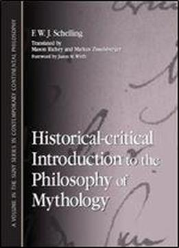 Historical-critical Introduction To The Philosophy Of Mythology