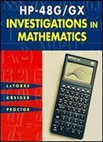 Hp-48ggx Investigations In Mathematics