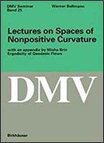Lectures On Spaces Of Nonpositive Curvature (Oberwolfach Seminars)