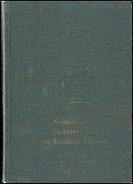 Nonlinear Problems In Random Theory (the Mit Press)