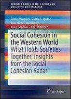 Social Cohesion In The Western World