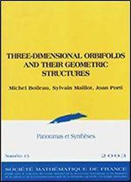 Three-dimensional Orbifolds And Their Geometric Structures (panoramas Et Syntheses)