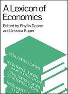 A Lexicon Of Economics