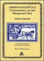 Abhinavagupta's Commentary On The Bhagavad-Gita