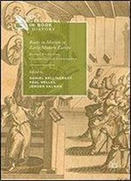 Books In Motion In Early Modern Europe: Beyond Production, Circulation And Consumption