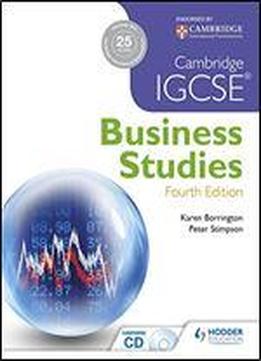 Cambridge Igcse Business Studies