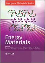 Energy Materials (Inorganic Materials Series)