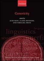 Genericity (Oxford Studies In Theoretical Linguistics)