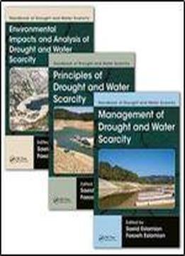 Handbook Of Drought And Water Scarcity (three-volume Set)