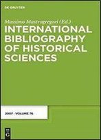 International Bibliography Of Historical Sciences
