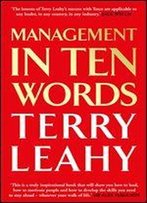 Management In 10 Words