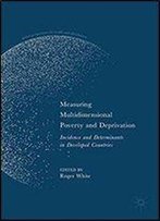 Measuring Multidimensional Poverty And Deprivation: Incidence And Determinants In Developed Countries