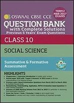 Oswaal Cbse Cce Question Bank With Complete Solutions For Class 10 Term Ii
