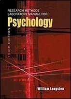 Research Methods Laboratory Manual For Psychology