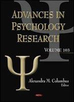 Advances In Psychology Research: 103