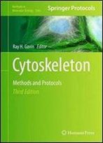 Cytoskeleton Methods And Protocols, 3 Edition