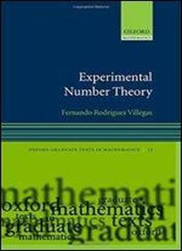 Experimental Number Theory