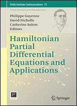 Hamiltonian Partial Differential Equations And Applications (fields Institute Communications)