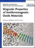 Magnetic Properties Of Antiferromagnetic Oxide Materials: Surfaces, Interfaces, And Thin Films