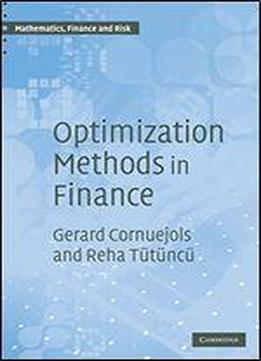 Optimization Methods In Finance