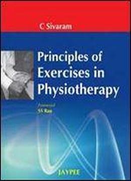 Principles Of Exercise In Physiotherapy