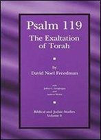 Psalm 119: The Exaltation Of Torah