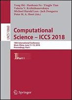 Computational Science Iccs 2018: 18th International Conference, Wuxi, China, June 1113, 2018, Proceedings