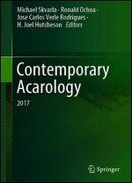 Contemporary Acarology: 2017