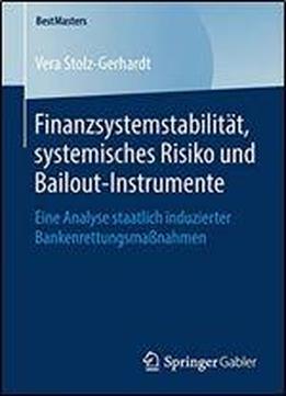 Finanzsystemstabilitt, Systemisches Risiko Und Bailout-instrumente: Eine Analyse Staatlich Induzierter Bankenrettungsmanahmen
