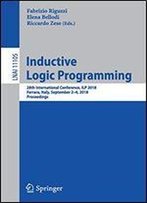 Inductive Logic Programming: 28th International Conference, Ilp 2018, Ferrara, Italy, September 24, 2018, Proceedings