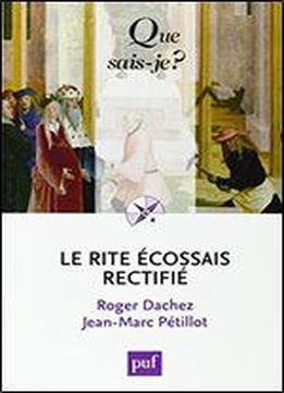 Le Rite Ecossais Rectifie