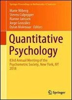 Quantitative Psychology: 83rd Annual Meeting Of The Psychometric Society, New York, Ny 2018