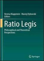 Ratio Legis: Philosophical And Theoretical Perspectives