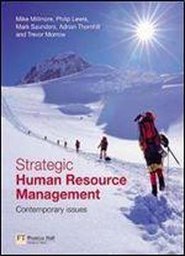 Strategic Human Resource Management: Contemporary Issues