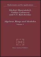 Algebras, Rings And Modules: Volume 1 (Mathematics And Its Applications)