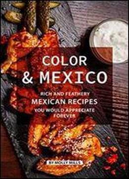 Color And Mexico: Rich And Feathery Mexican Recipes You Would Appreciate Forever
