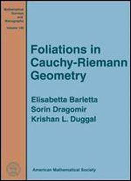 Foliations In Cauchy-riemann Geometry