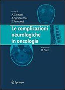 Le Complicazioni Neurologiche In Oncologia